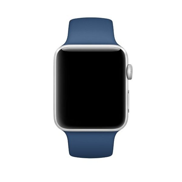 Силиконовый ремешок для Apple Watch (океанский синий)