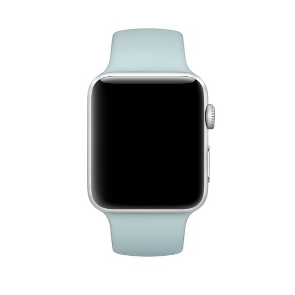 Силиконовый ремешок для Apple Watch 38/40 S/M (бирюзовый)