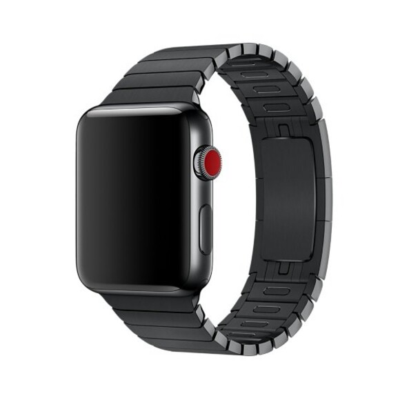Блочный браслет для Apple Watch (черный космос)