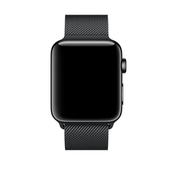 Миланский ремешок для Apple Watch (черный космос)