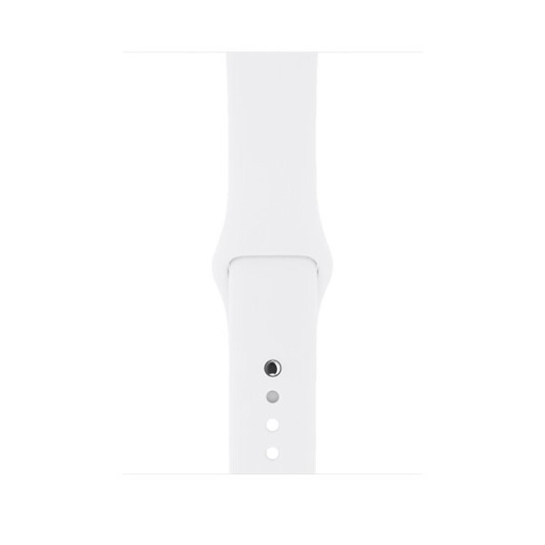Силиконовый ремешок для Apple Watch (белый)