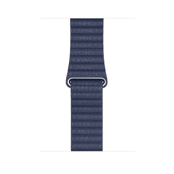 Кожаная магнитная петля для Apple Watch (темно-синий)