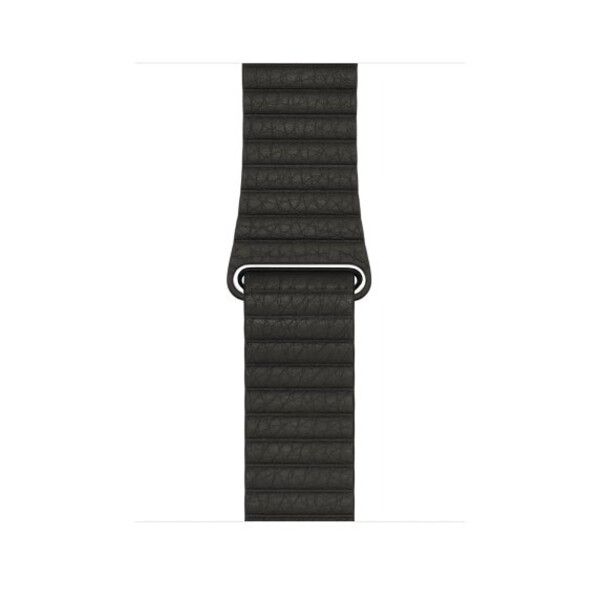 Кожаная магнитная петля для Apple Watch (черный)