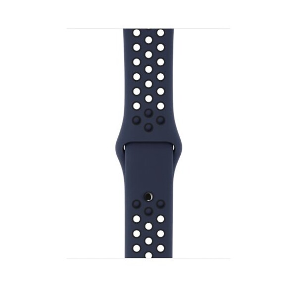 Силиконовый спортивный ремешок для Apple Watch (обсидиан/черный)