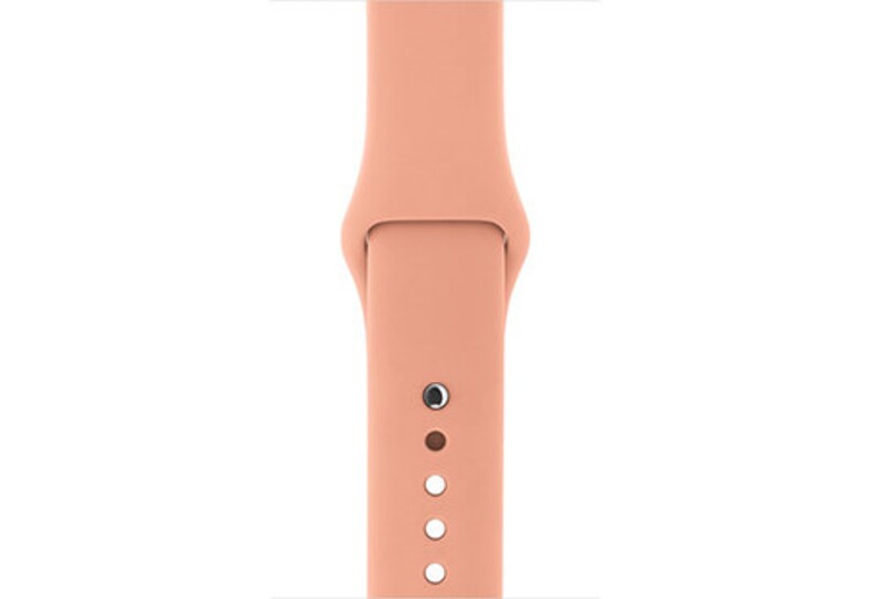 Силиконовый ремешок для Apple Watch 42/44 (фламинго)