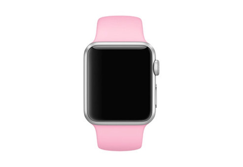 Силиконовый ремешок для Apple Watch (розовый)