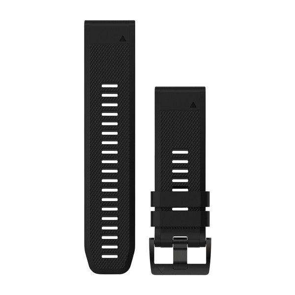 Силиконовый ремешок для Garmin Fenix 5X/6X (черный)