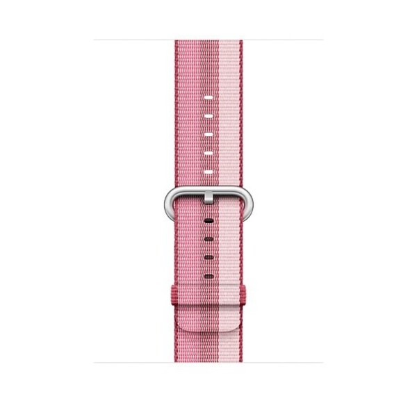 Нейлоновый ремешок для Apple Watch (ягодный в полоску)