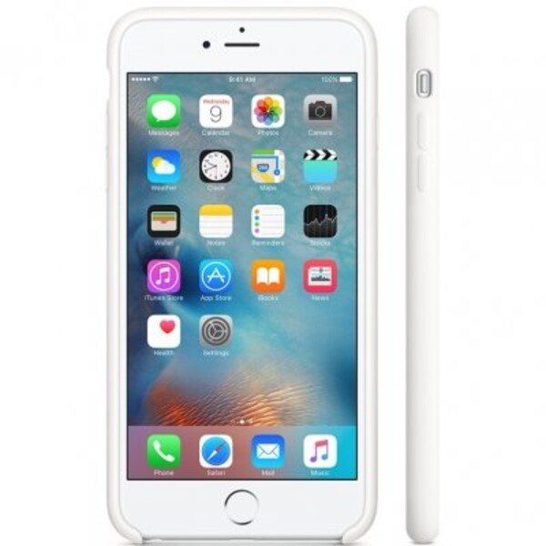 Силиконовый чехол для iPhone 6/6S (белый)