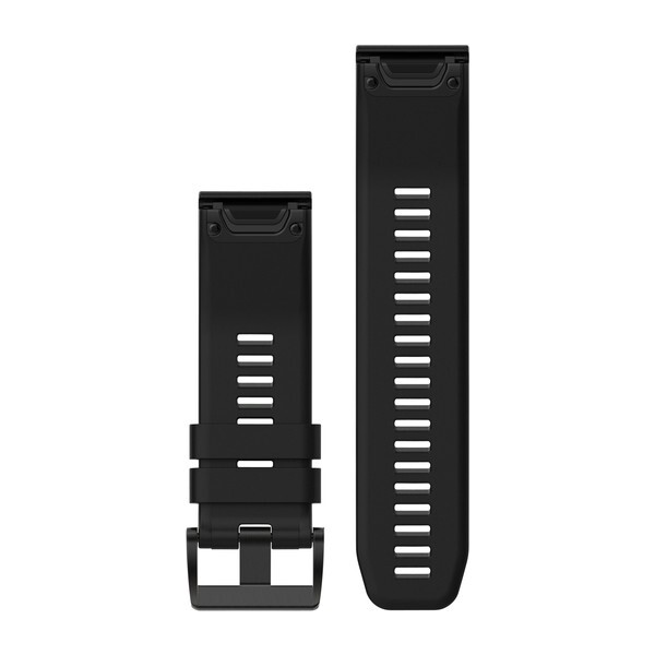 Силиконовый ремешок для Garmin Fenix 5X/6X (черный)