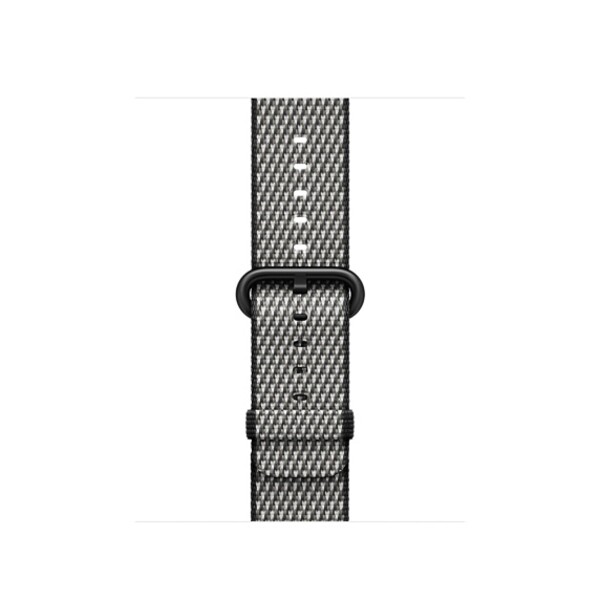 Нейлоновый ремешок для Apple Watch (черная сетка)