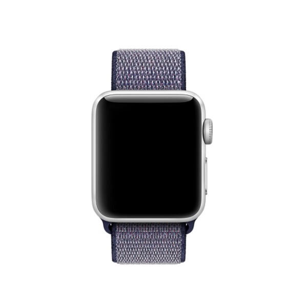 Спортивная нейлоновая петля для Apple Watch 38/40/41 (темно-синий)