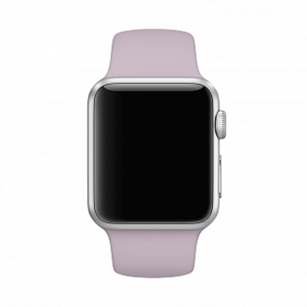 Силиконовый ремешок для Apple Watch 42/44 (сиреневый)