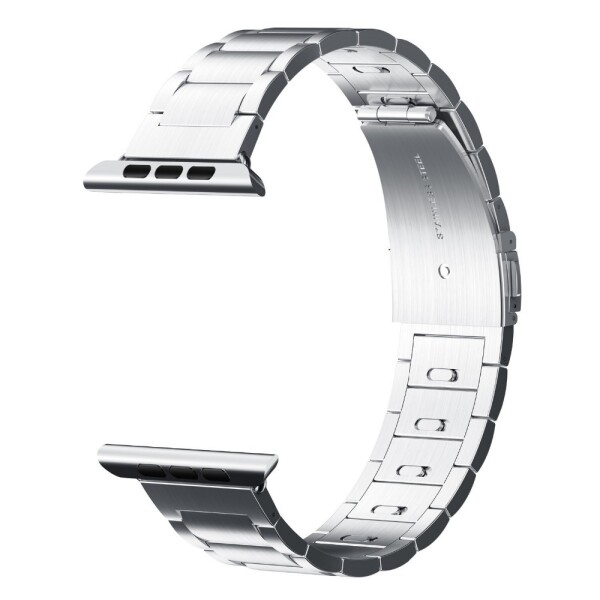 Стальной браслет Crested Steel для Apple Watch (серебристый)