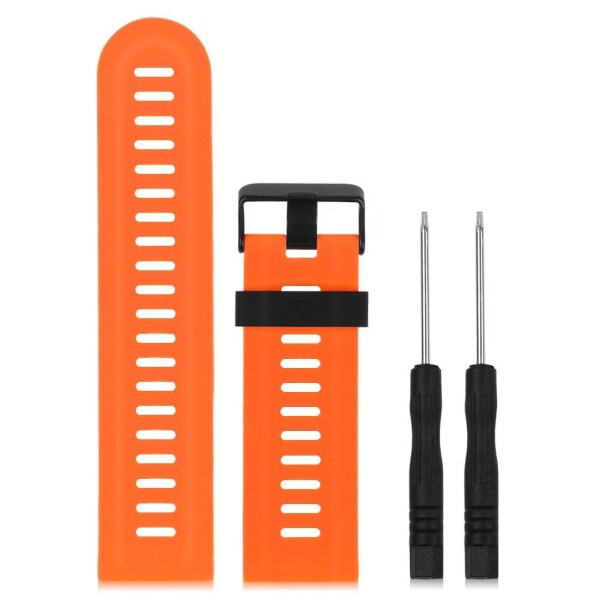 Силиконовый ремешок для Garmin Fenix 3/3 HR (оранжевый)