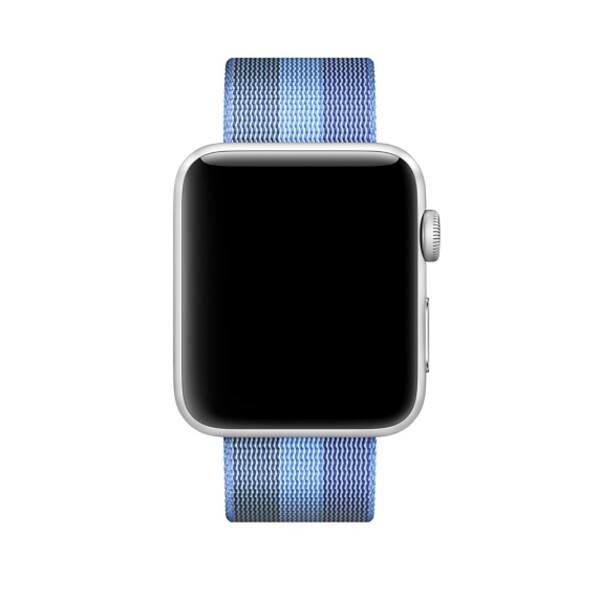 Нейлоновый ремешок для Apple Watch (голубое озеро)