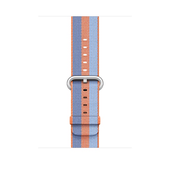 Нейлоновый ремешок для Apple Watch (оранжевый в полоску)