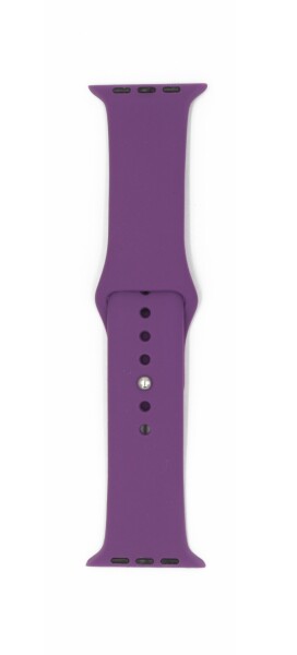 Силиконовый ремешок для Apple Watch 42/44 S/M, M/L (фиолетовый)