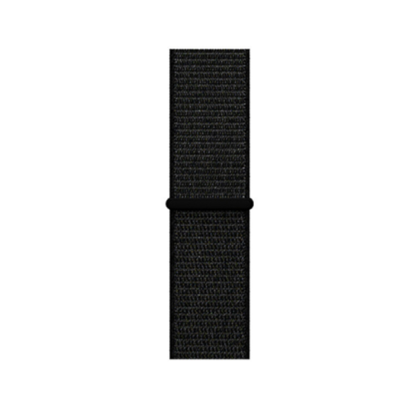 Спортивная нейлоновая петля для Apple Watch (черный)