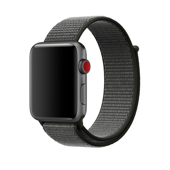 Спортивная нейлоновая петля для Apple Watch (темно-оливковый)