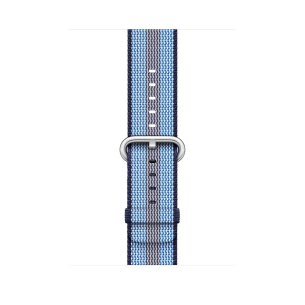Нейлоновый ремешок для Apple Watch (синий в полоску)