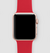 38mm Gold Aluminum Case (PRODUCT)RED Sport Band