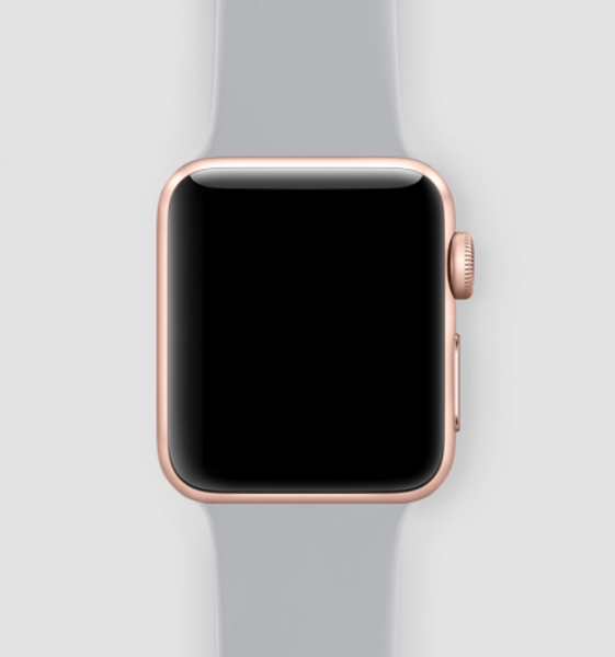 Силиконовый ремешок для Apple Watch (туман)