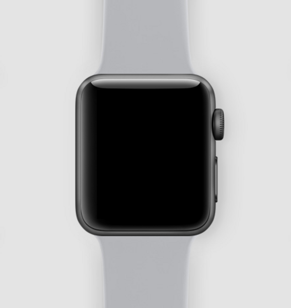 Силиконовый ремешок для Apple Watch (туман)