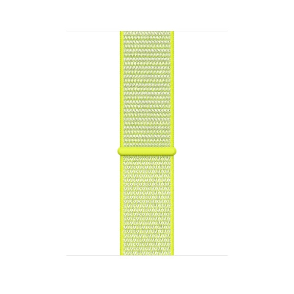 Спортивная нейлоновая петля для Apple Watch (ярко-желтый неон)
