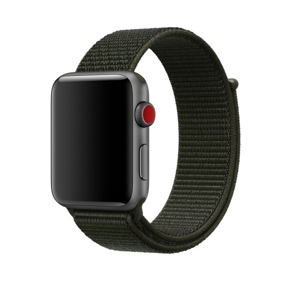 Спортивная нейлоновая петля для Apple Watch (рабочий хакки)