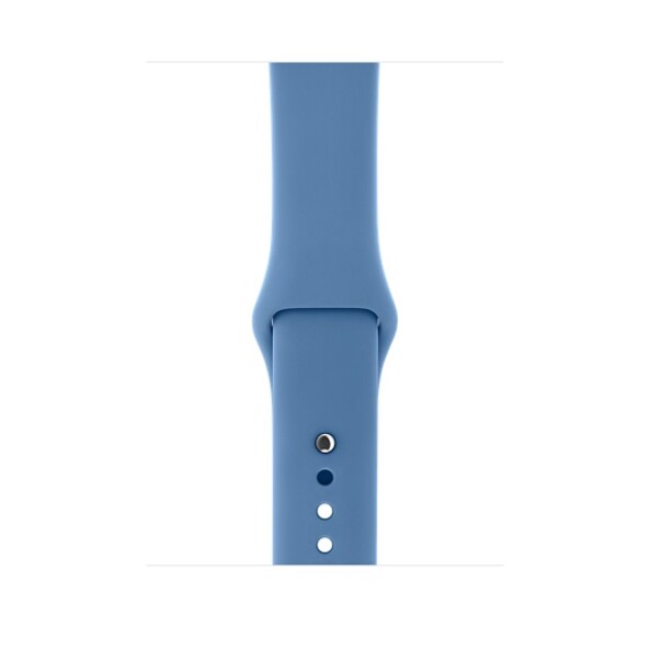 Силиконовый ремешок для Apple Watch (синий деним)
