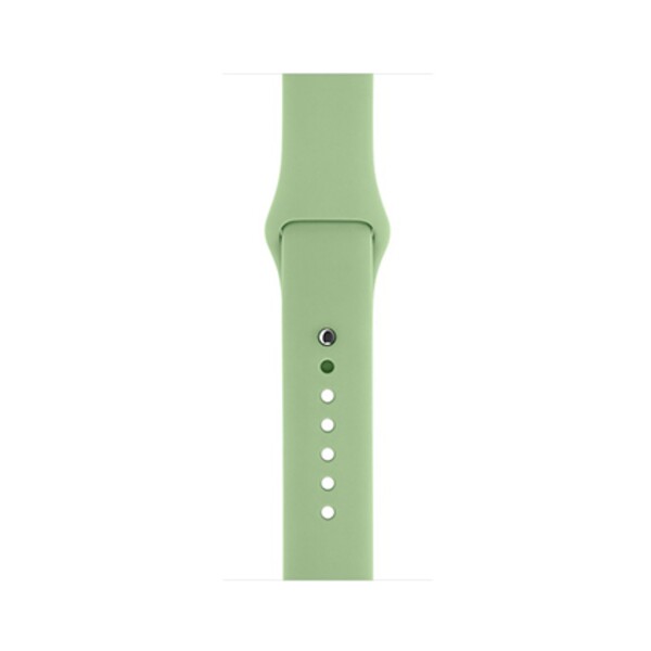 Силиконовый ремешок для Apple Watch 42/44 m/l (мятный зеленый)