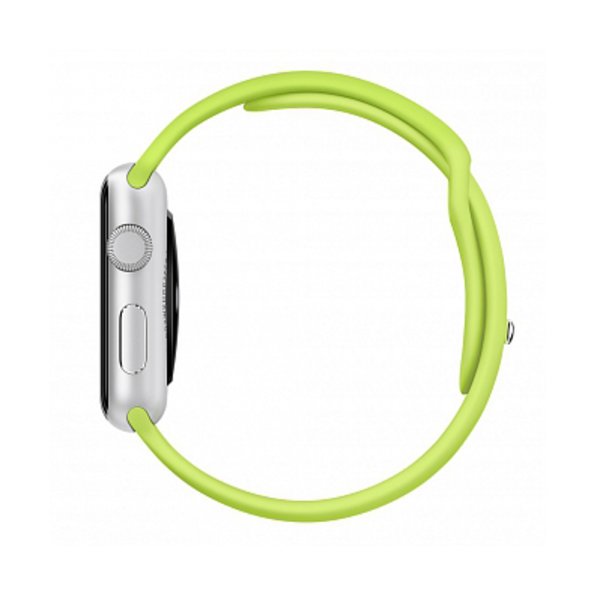 Силиконовый ремешок для Apple Watch 42/44 M/L (зеленый)