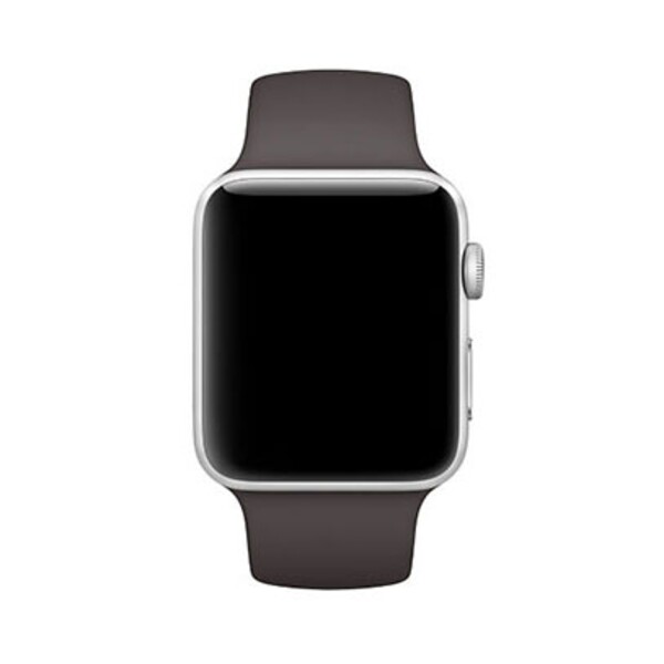Силиконовый ремешок для Apple Watch (какао)