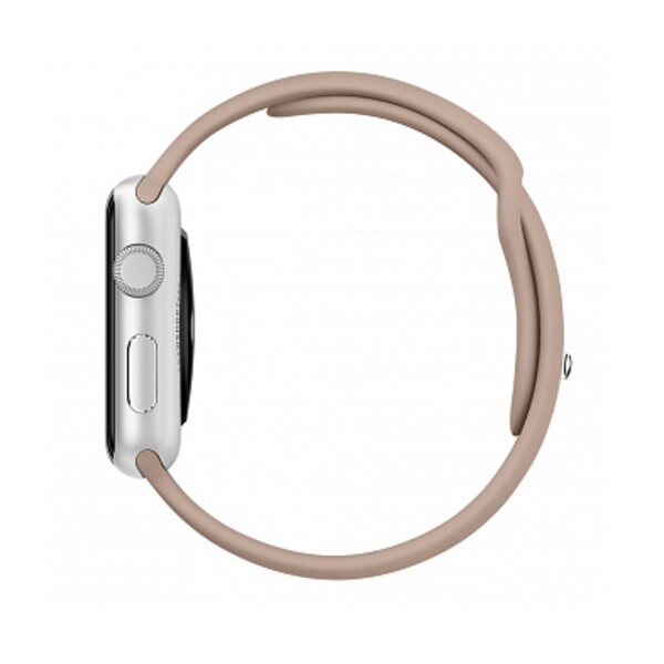 Силиконовый ремешок для Apple Watch (орех)