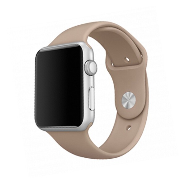 Силиконовый ремешок для Apple Watch (орех)