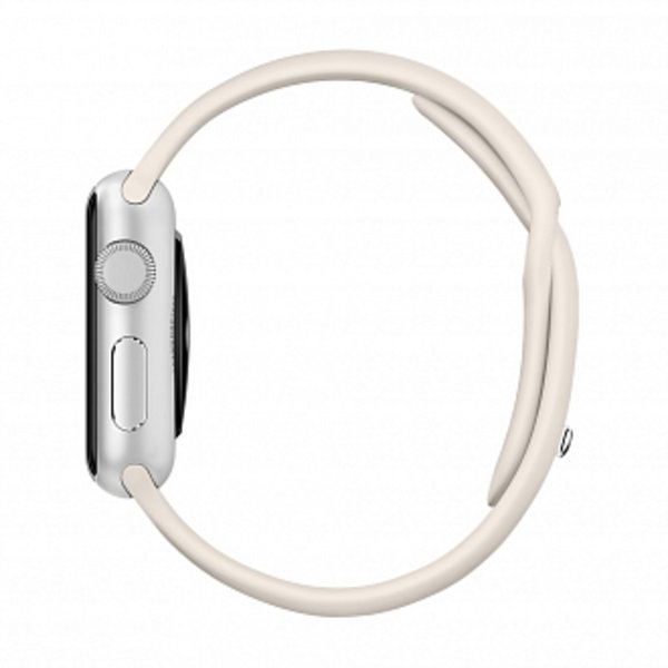 Силиконовый ремешок для Apple Watch 42/44 M/L (мрамор)
