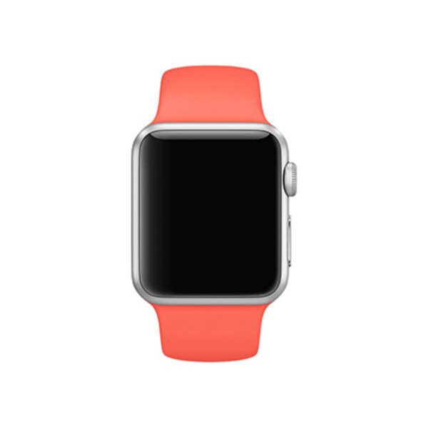 Силиконовый ремешок для Apple Watch 42/44 M/L (коралловый)