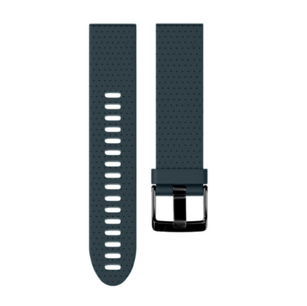 Силиконовый ремешок для Garmin Fenix 5S/6S (темно-бирюзовый)