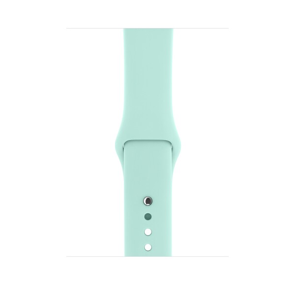 Силиконовый ремешок для Apple Watch (морской зеленый)