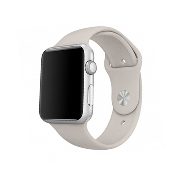 Силиконовый ремешок для Apple Watch (морская галька)