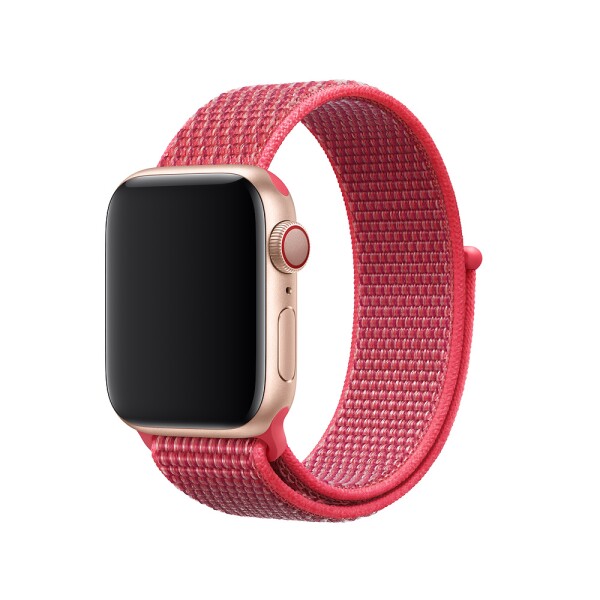 Спортивная нейлоновая петля для Apple Watch (гибискус)