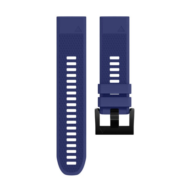 Силиконовый ремешок для Garmin Fenix 5X/6X (темно-синий)