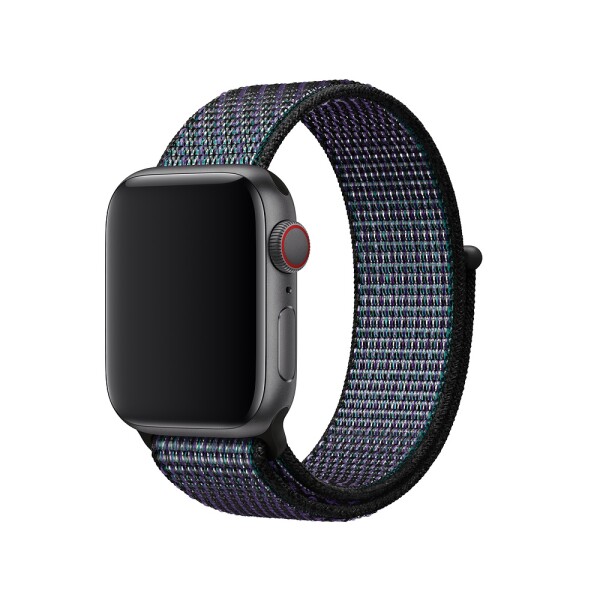 Спортивная нейлоновая петля для Apple Watch (гиперфиолет)