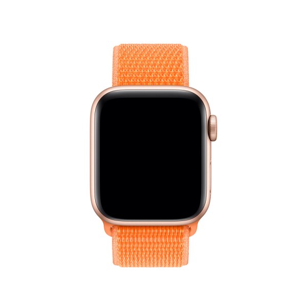 Спортивная нейлоновая петля для Apple Watch (папайя)