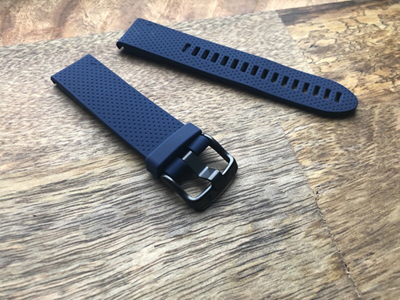 Силиконовый ремешок для Garmin Fenix 5S/6S (темно-синий)