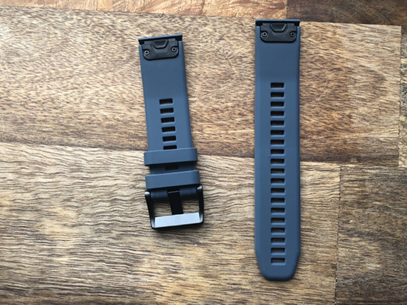 Силиконовый ремешок для Garmin Fenix 5/6 (синяя дымка)
