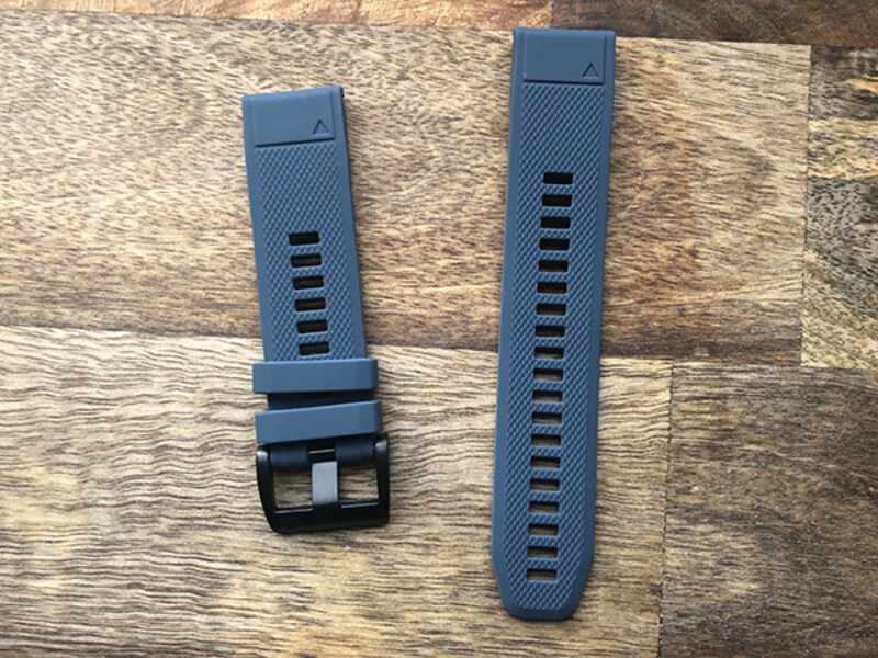 Силиконовый ремешок для Garmin Fenix 5/6 (синяя дымка)