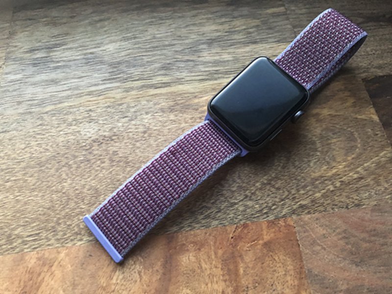 Спортивная нейлоновая петля для Apple Watch (лиловый)
