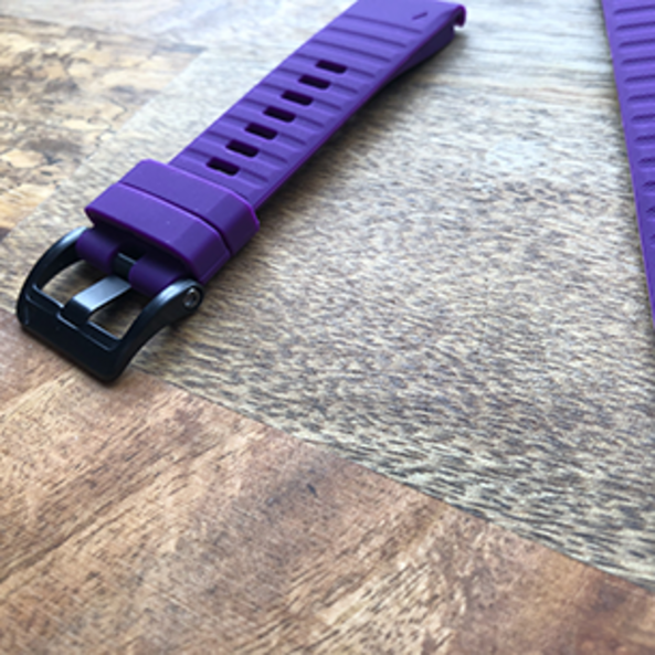 Силиконовый ремешок для Garmin Fenix 6 (фиолетовый)